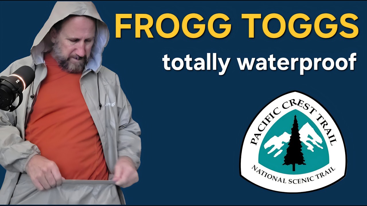 Дождевой костюм Frogg Toggs Ultra-Lite 2 для Тихоокеанской туристической тропы (PCT)