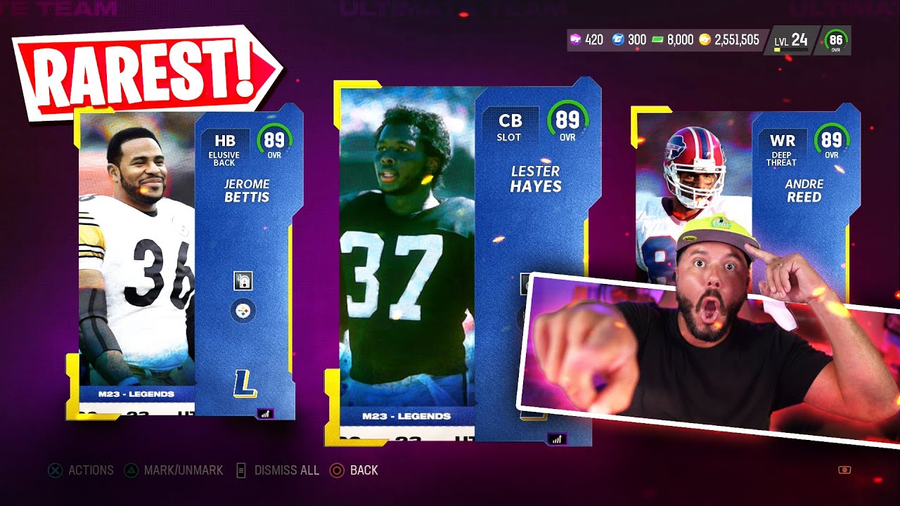 I GOT THE RAREST CARD IN THE GAME! Madden 23