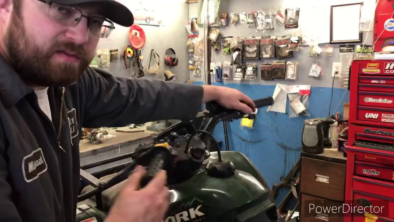How to replace the  carburetor on a Suzuki Ozark 250 (link to carburetor and air filter down below)