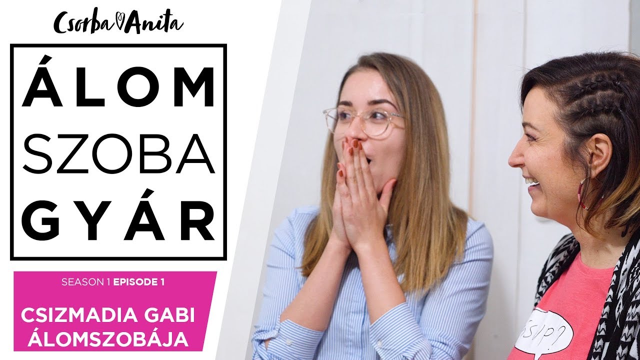 Csizmadia Gabi álomszobája | Álomszobagyár S1E1 | INSPIRÁCIÓK Csorba Anitától