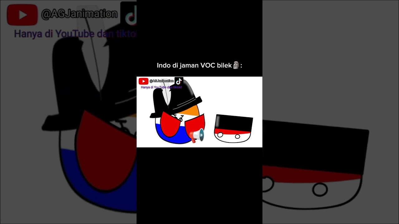 Indo di jaman VOC🇮🇩🇳🇱😇 || #shorts  #countryball #countryballanimation #memes