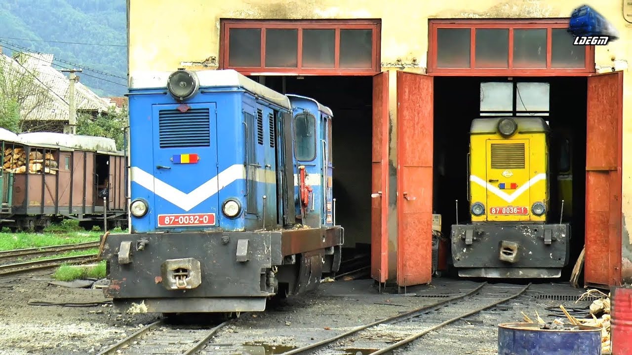 L45H 87-0032-0 CFF Viseu la Manevra/Shunting in Viseu de Sus, Maramures - 27 August 2018