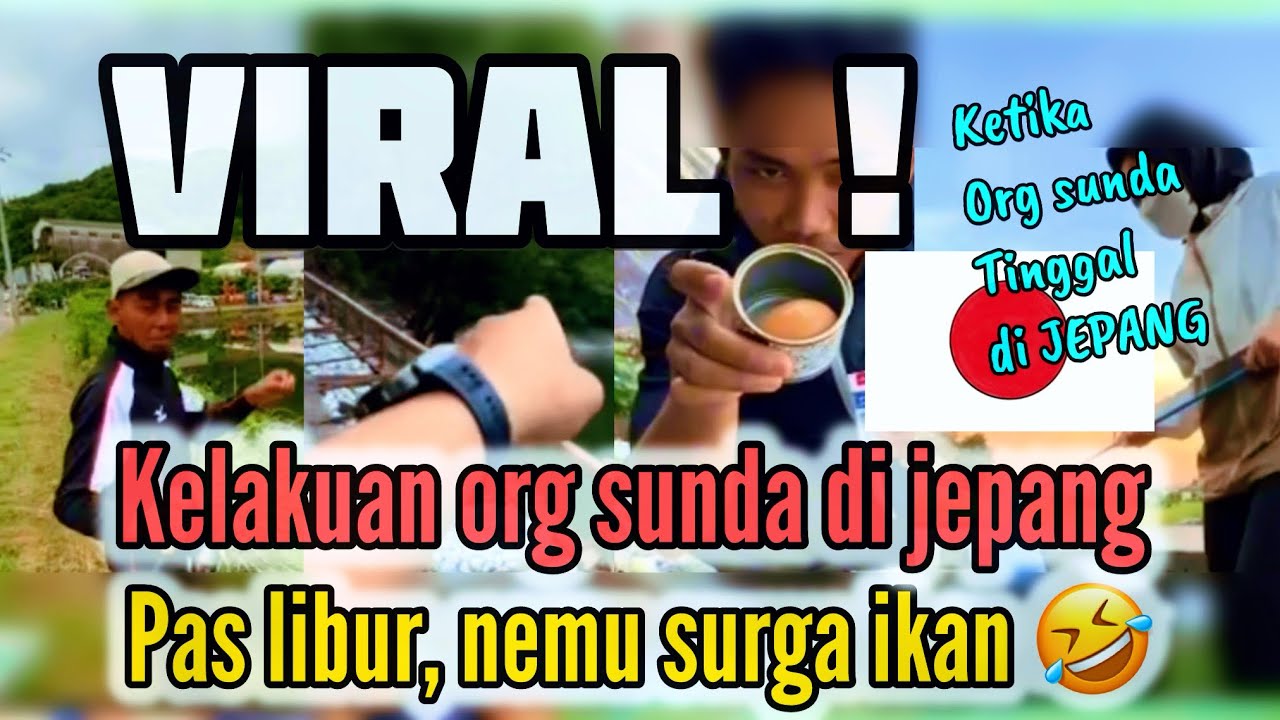 Viral ! KELAKUAN ORANG SUNDA DI JEPANG , SELOKAN KECIL DIANGGAP PREMIUM #lucu #beranda #dedimulyadi 
