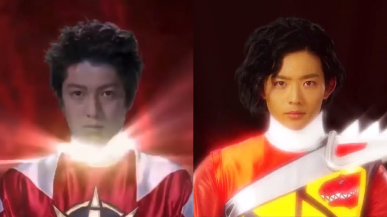 [SS x SS] Abaranger vs Kyoryuger Henshin - Dinosaur Sentai Theme