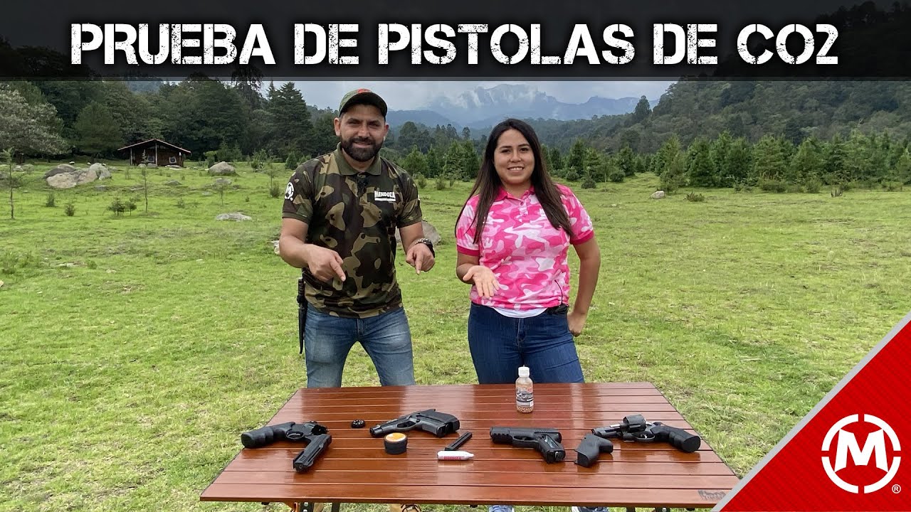 PRUEBA DE PISTOLAS DE CO2