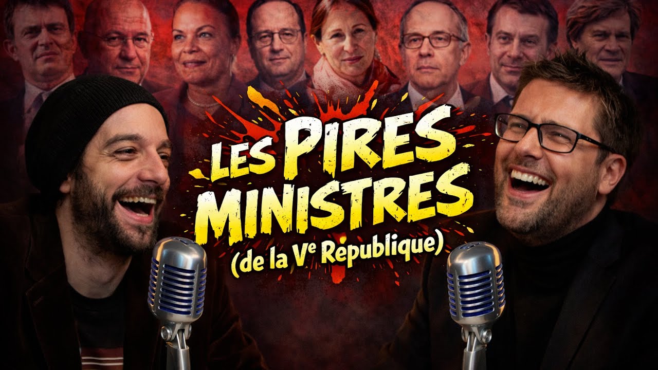 🎙️TOP 10 des PIRES ministres de la Vème République ! (avec P.Y. Rougeyron) [PCAT !]