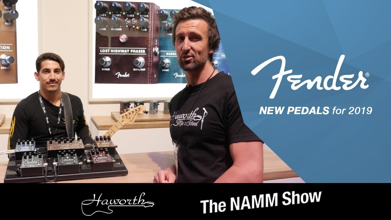 Fender Pedals - What’s NEW in 2019 - Haworth Guitars @ The NAMM Show