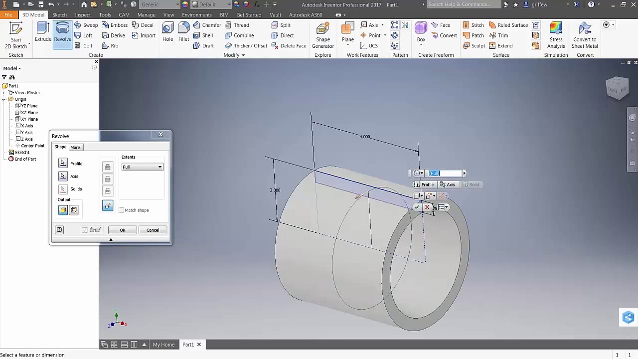 4-Axis Rotary in Inventor HSM Webcast