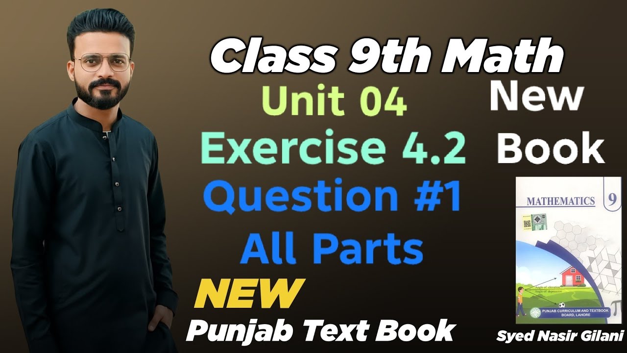 9Th Class Maths Unit 04 Exercise 4.2|Question#1 All Parts, Factorization and Algebraic Manipulation