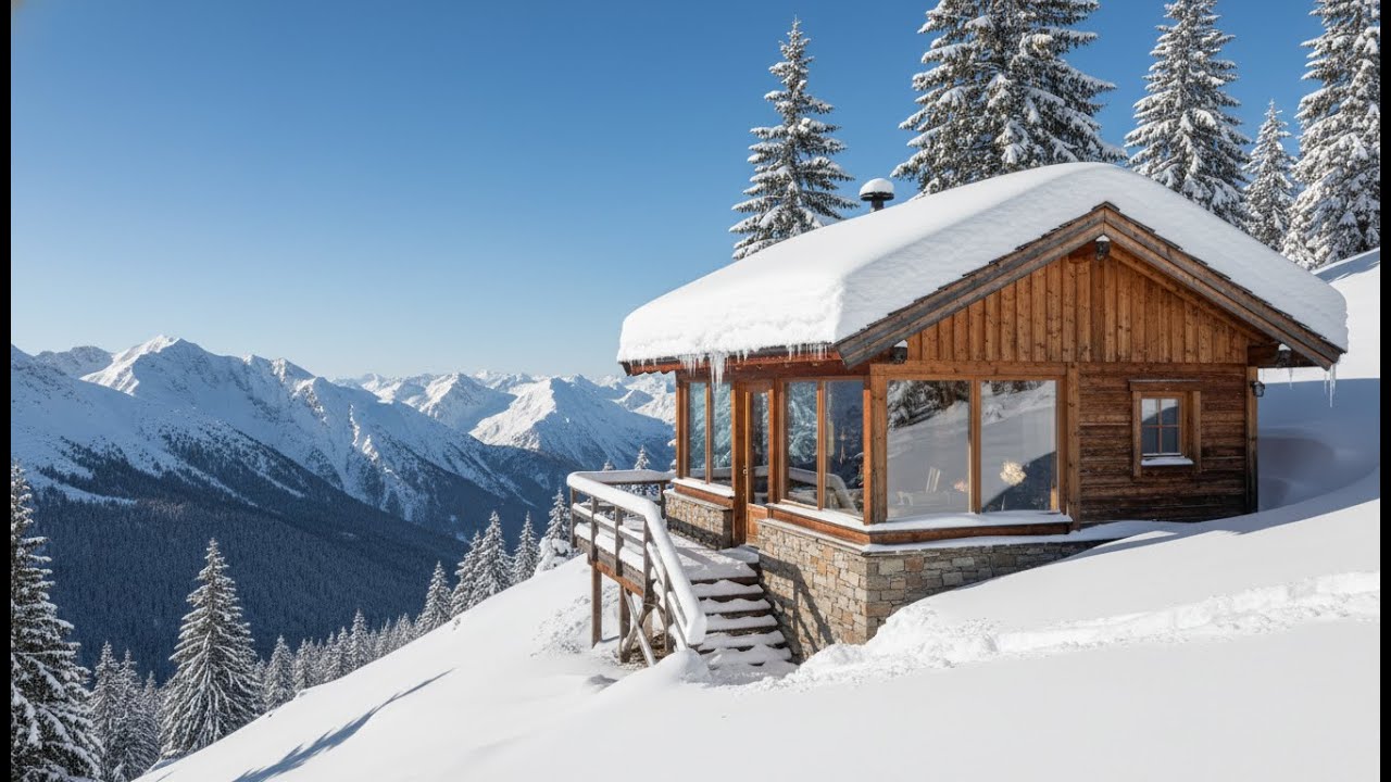 Cozy Winter Cottages 2026 ❄️ Stunning Snowy Retreats & Relaxing Ambience 4K