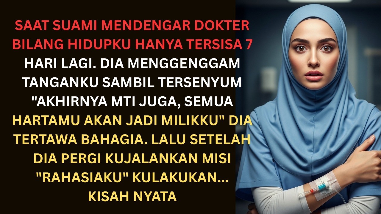 Suami Tertawa Puas Saat Dokter Barkata Umurku Tinggal 7 Hari - Tapi Dia Tak Tahu