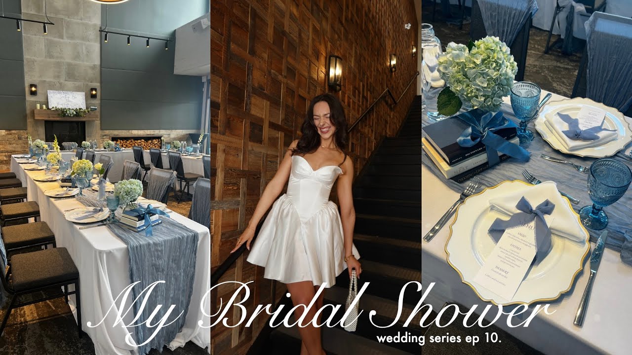 MY BRIDAL SHOWER | chatty grwm and the event (vlog)