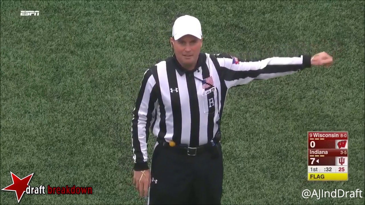 Simmie Cobbs Jr (Indiana WR) vs Wisconsin - 2017