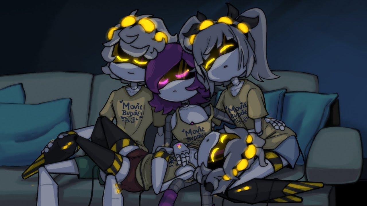 Uzi and Her Drones' WHOLESOME MOVIE NIGHT!! (Murder Drones Comic Dub)
