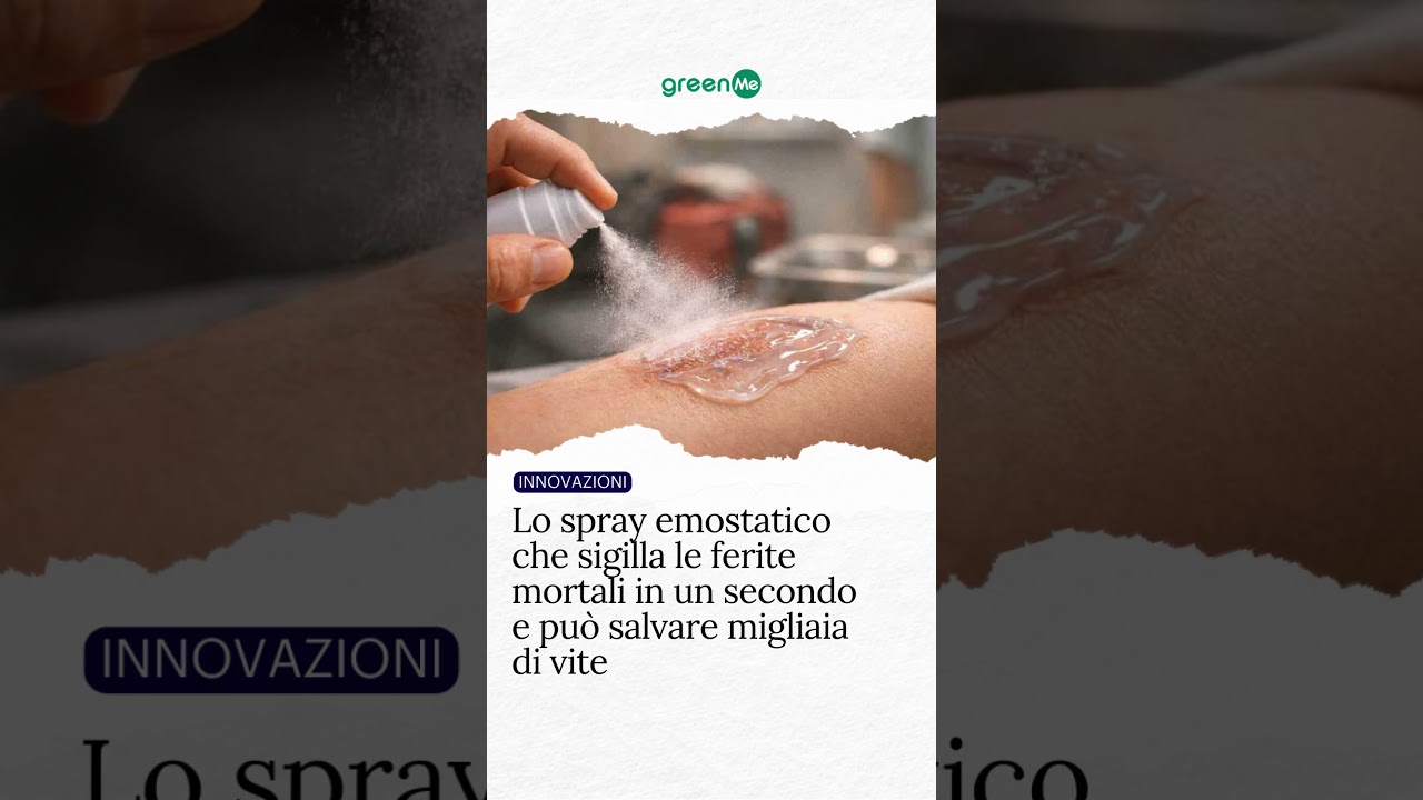 Lo spray emostatico che sigilla le ferite mortali in un secondo  e pu&ograve; salvare migliaia  di vite