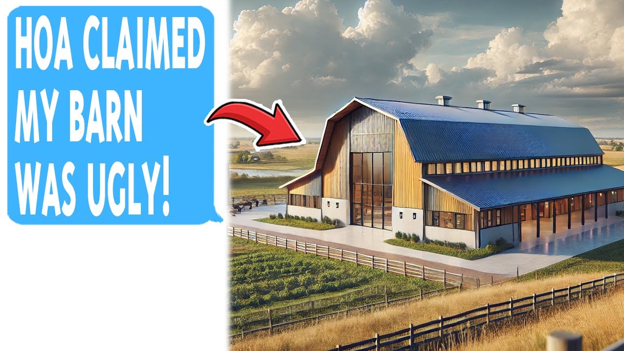 HOA Claimed My Barn Violated Neighborhood Aesthetics! I Am A Licensed Architect Who Built It!