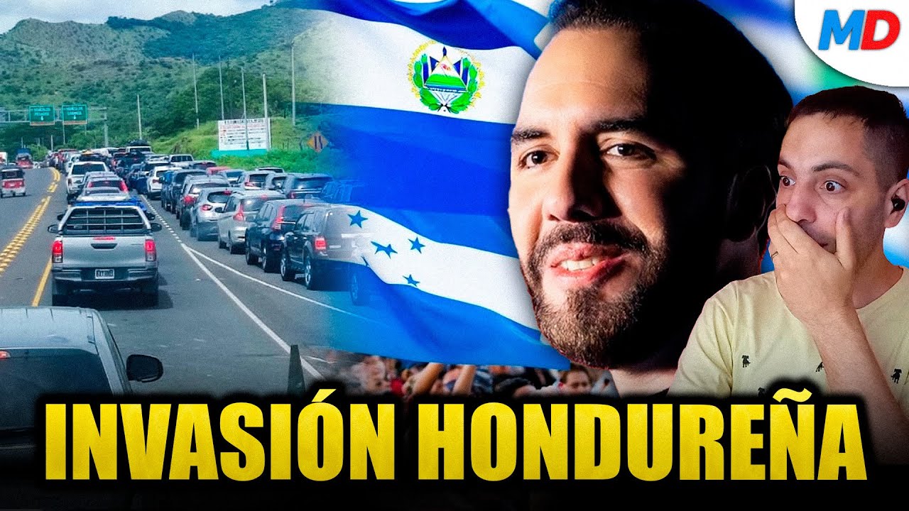 🚨 ¡IMPRESIONANTE! Miles de HONDUREÑOS invaden El Salvador 🇸🇻