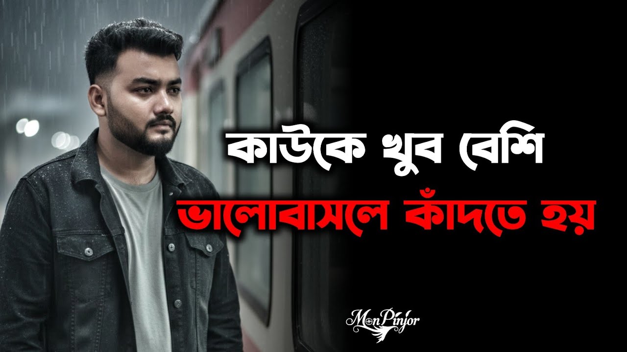 কাউকে খুব বেশি ভালোবাসলে কাঁদতে হয় - Breakup Story - Emotional Love Story Bangla - Mon Pinjor