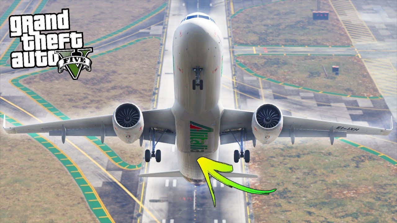 NUOVO SUPER AEREO DI LINEA ✈️ ALITALIA PRESENTE SU GTA 5 || GTA 5 MOD ITA