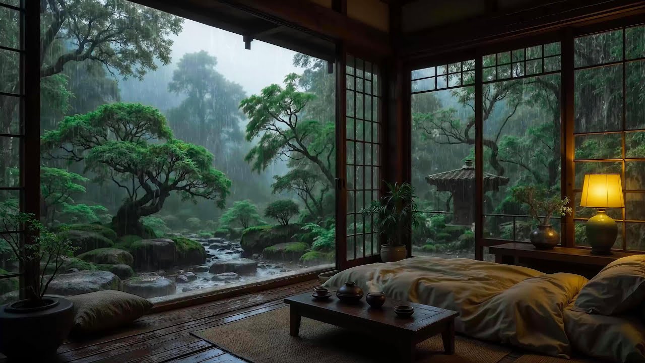 Fall Asleep Instantly with Relaxing Sleep Music – Soft Piano and Rain Sounds for Deep Sleep