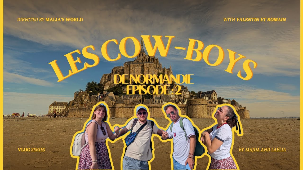 ⟦VLOG⟧ À la découverte du Mont-Saint-Michel & Saint-Malo 🌊  | Episode 2