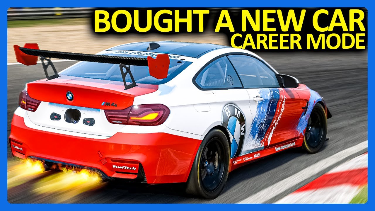 Огнестрельный BMW M4 для карьеры в симуляторе гонок!
