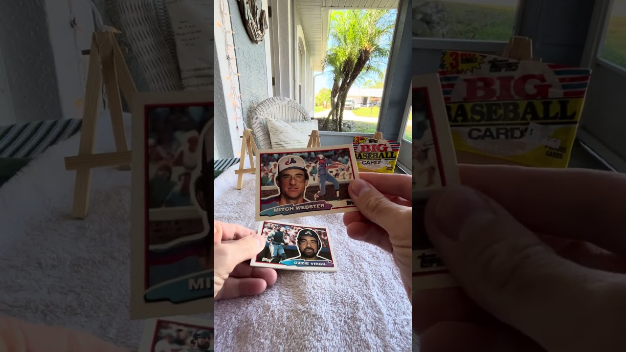 1988 Topps BIG Baseball Series 1, 2 & 3 7-Card Poly Pack openings!!!!!!