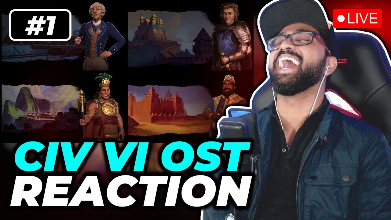 Civilization VI OST Reaction | Gathering Storm OST Pt. 1 (Canada, Hungary, Inca, Mali)