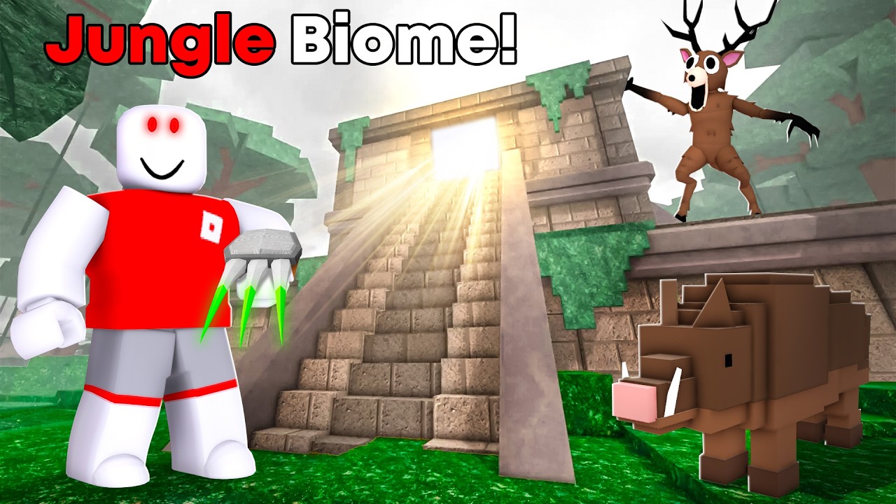 New JUNGLE BIOME is INSANE in 99 Nights in the Forest!