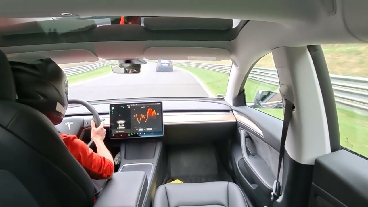 Nurburgring Touristenfahrten / Tesla Model 3 SR+ / 23.04.2022 / Lap #2