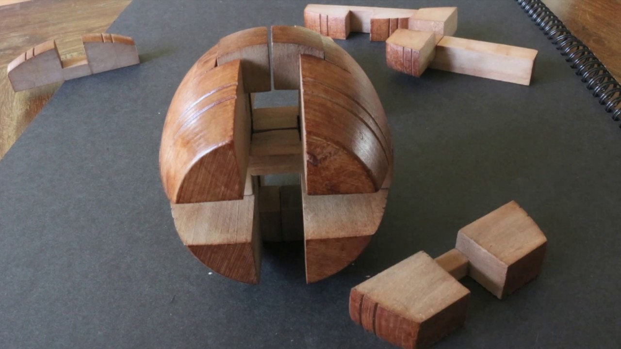 Wooden Barrel Puzzle Solution (Animated)
