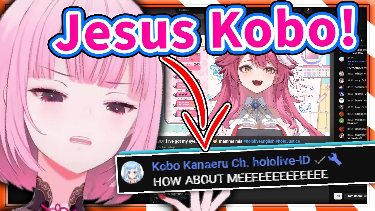 Kobo Immediately got 𝙅𝙀𝘼𝙇𝙊𝙐𝙎 When Ollie Showed Up in Chat!