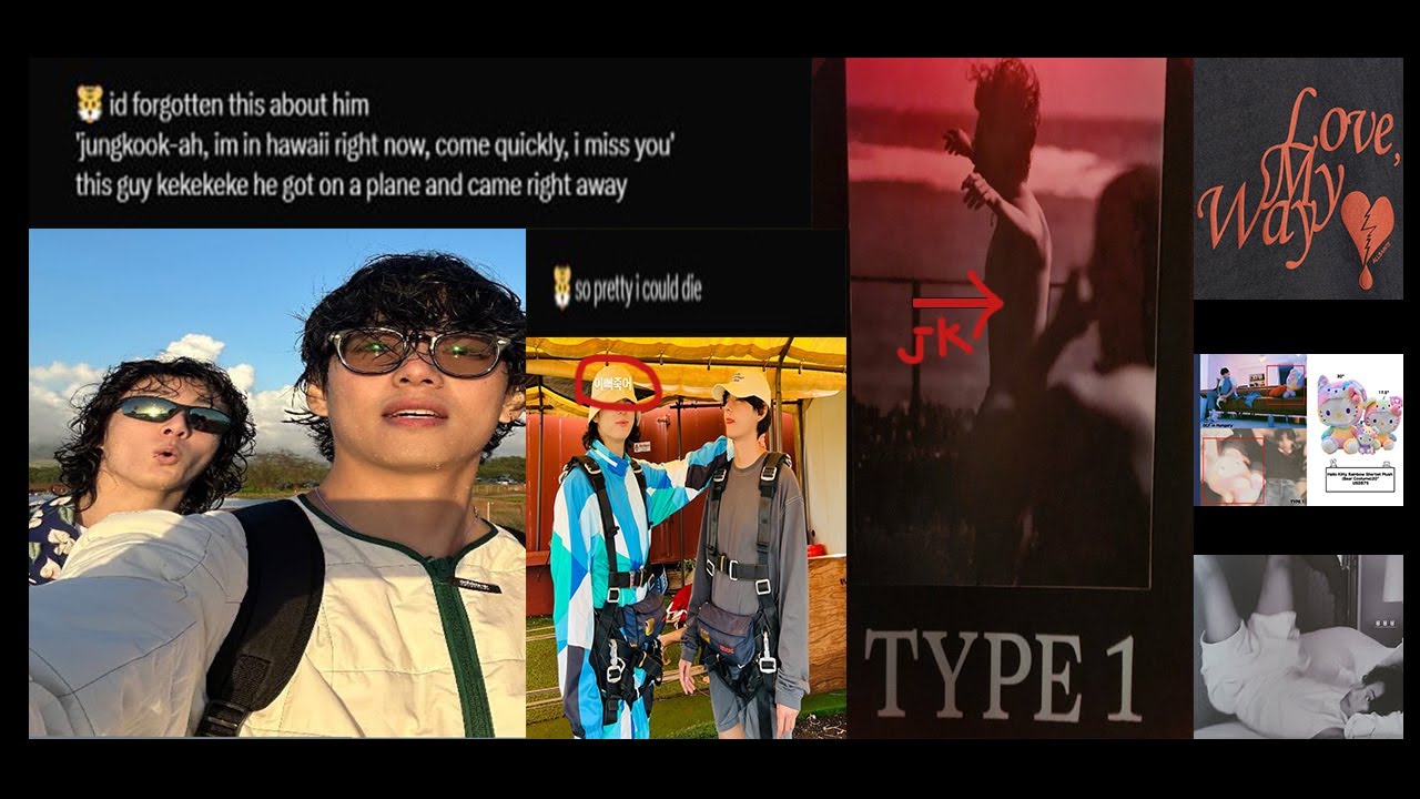Jungkook flew all the way to Hawaii because Taehyung missed him, unplanned (Taekok update analysis)