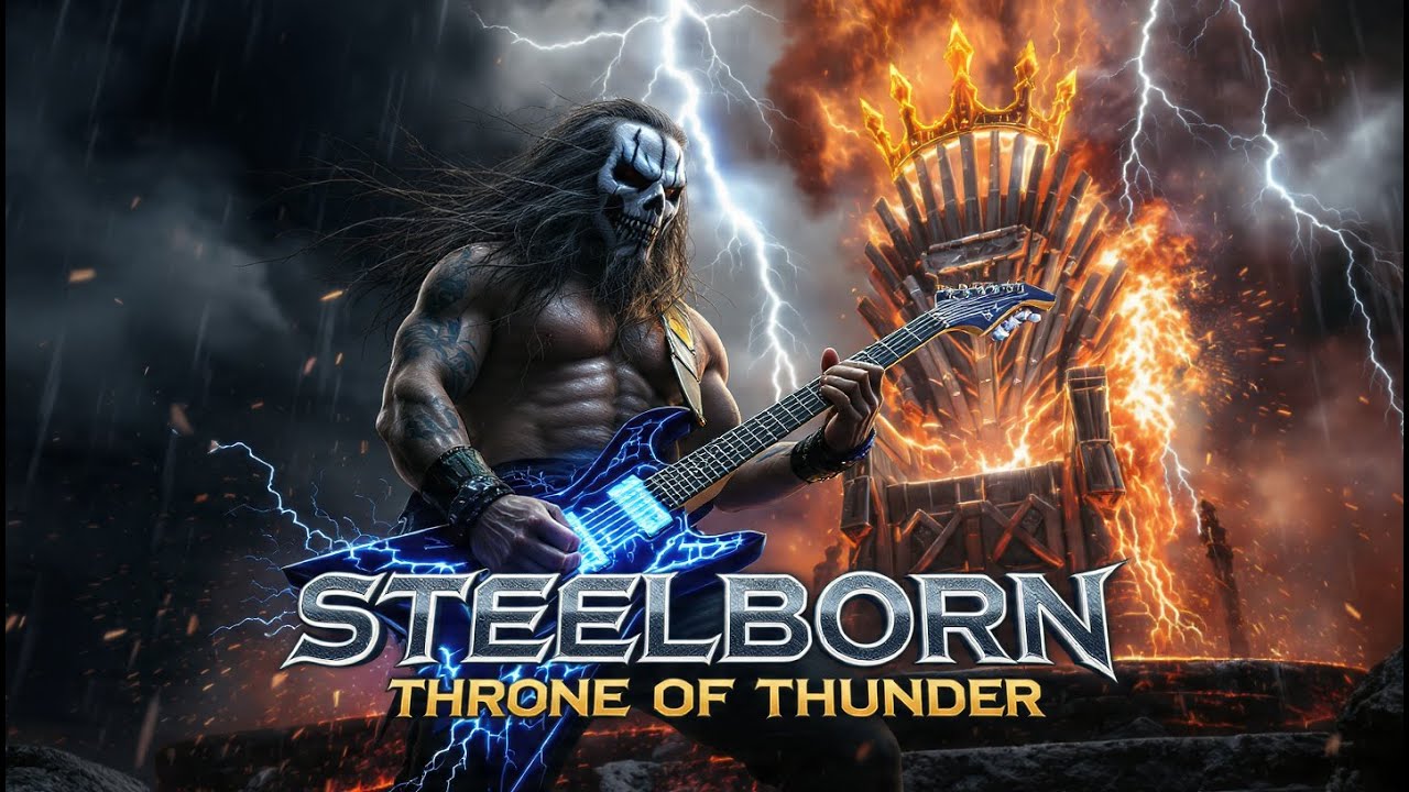 STEELBORN – Throne of Thunder ⚡ (Epic Heavy Metal Finale | 80s Power Metal Ballad)