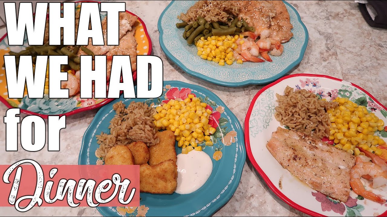 What's for Dinner? | Cooking Family Meals at Home | April 2020