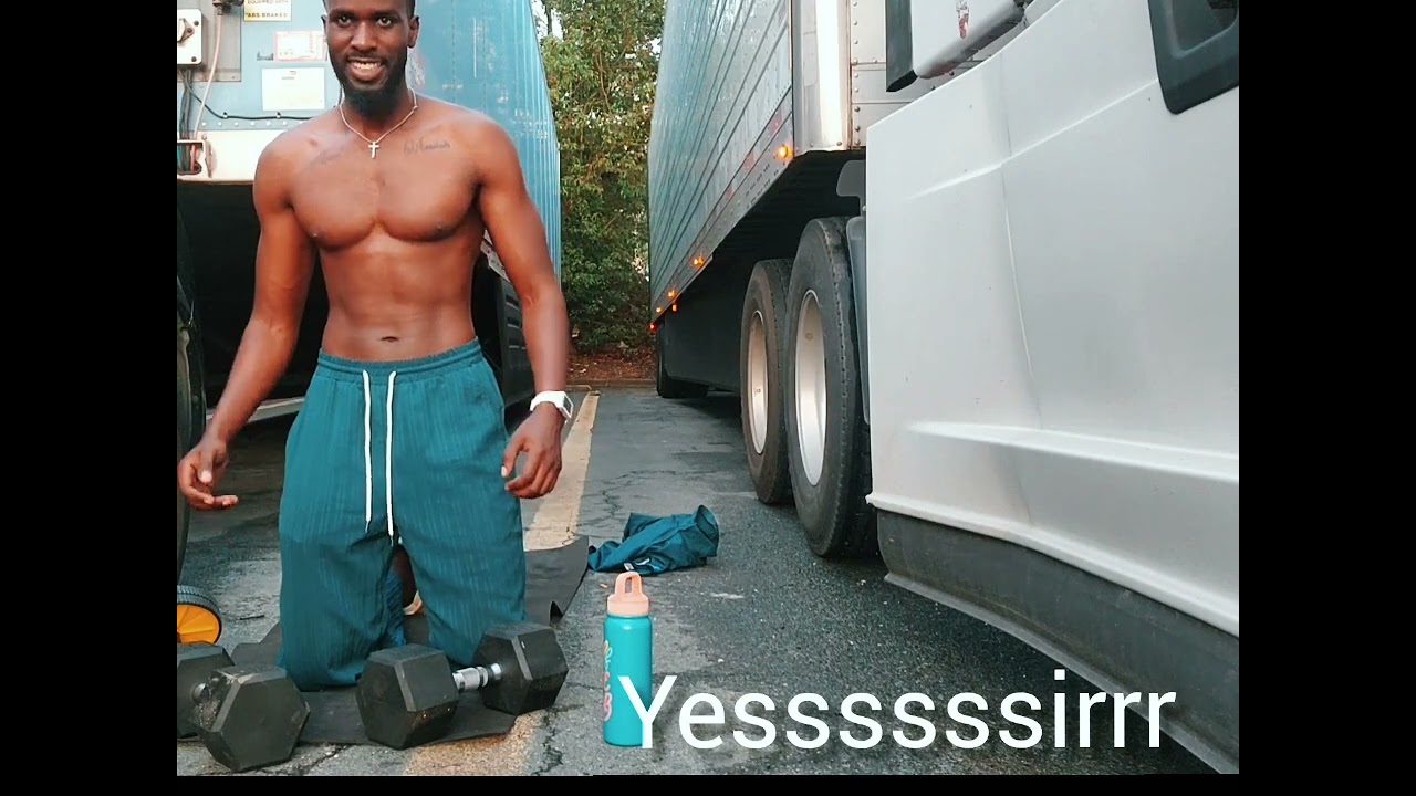 Top 5 Workouts I do to Keep Fit on the Road as Truck Driver.🤯