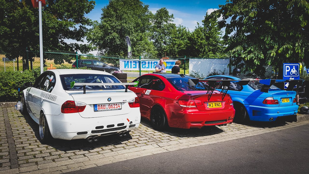 BMW e90 M3 V8 GT and e46 M3 on the Nürburgring