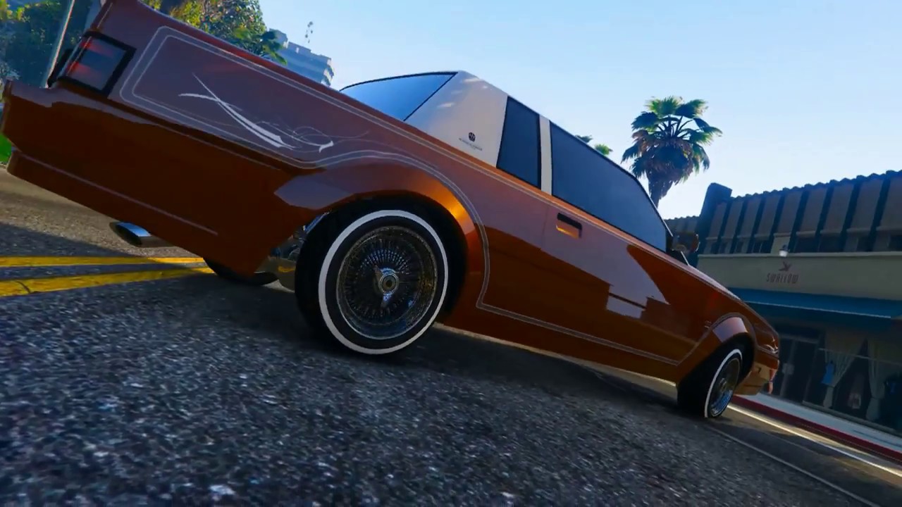GTA V Ganksta C - 3 Wheel Motion