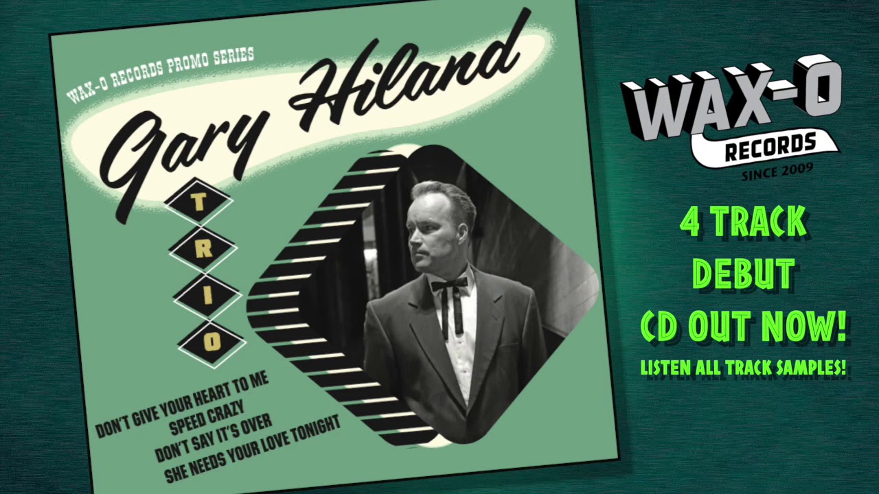 Gary Hiland Trio, 4 track CD preview