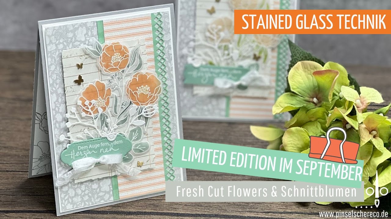 Fresh Cut Flowers & Schnittblumen | Perfekte Partner im September | Stained Glass Technik