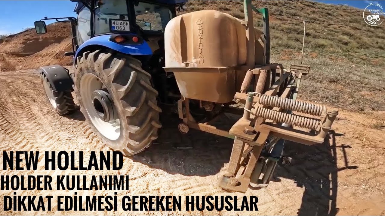 TARLALARA HOLDER İLE YABANİ OT UYGULAMASI YAPIYORUZ. Holder Nasıl Kullanılır, Ayarı Nasıl Yapılmalı