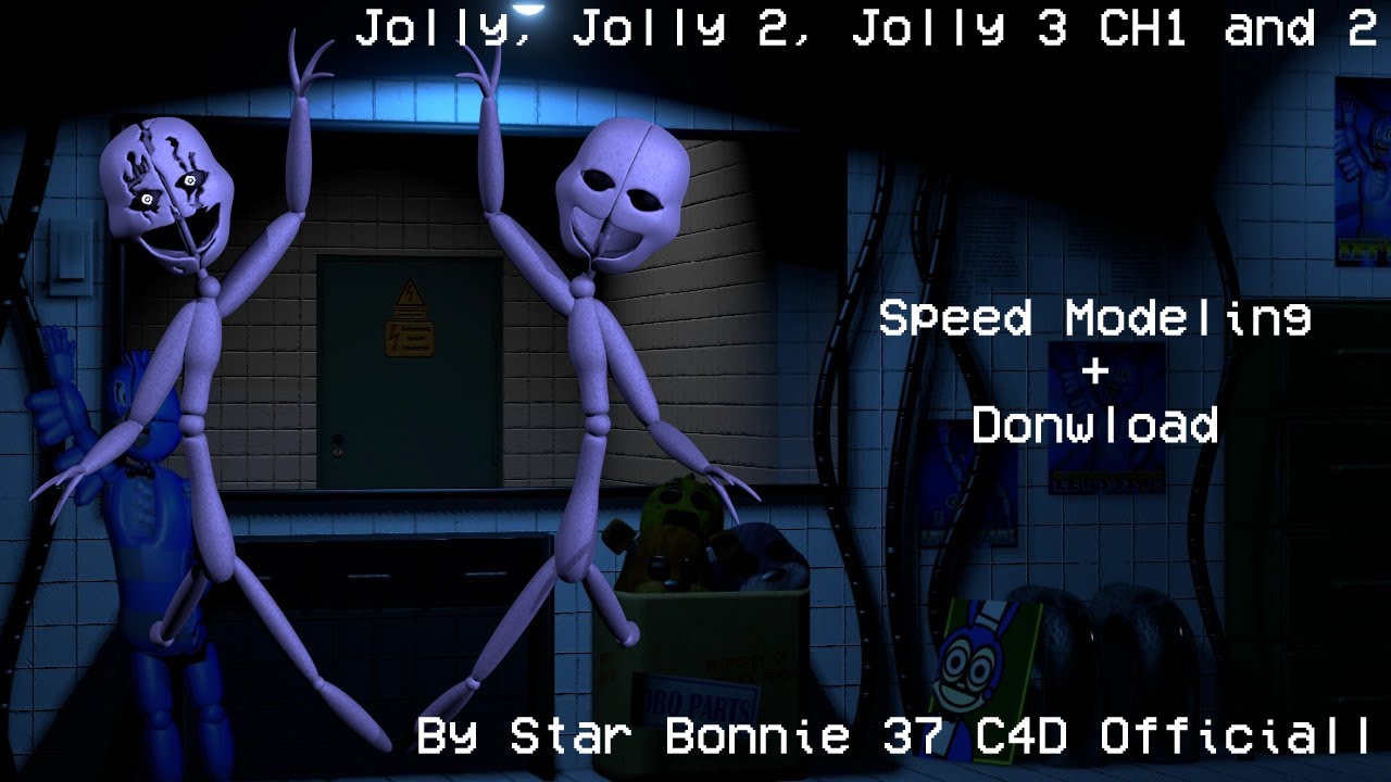 [Speed Modeling/Jolly + Download] Metalionette Antonette C4D Star Bonnie 37 C4D Official #5