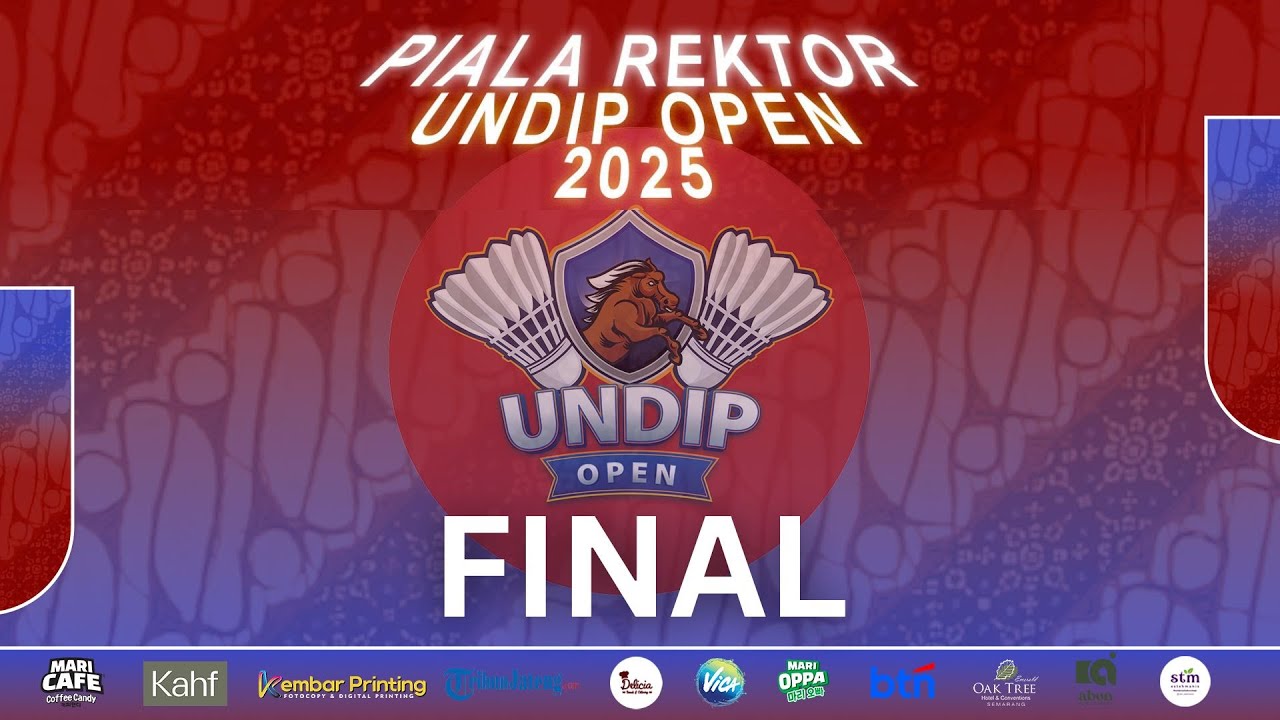 FINAL PIALA REKTOR UNDIP OPEN 2025 | Lapangan 3