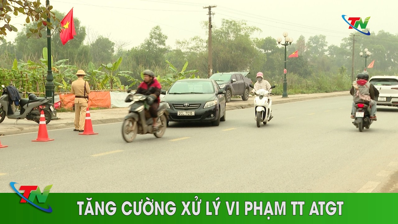 Tăng cường xử lý vi phạm TT ATGT