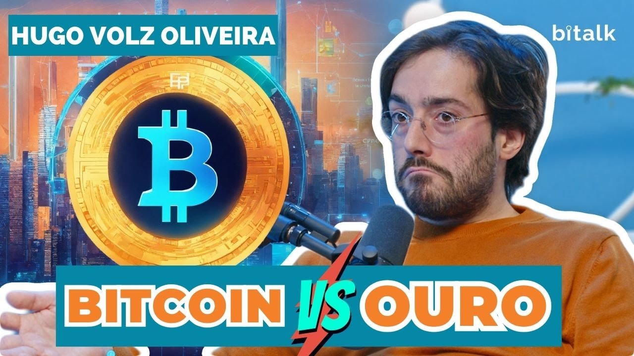 #176: BITCOIN VAI SUBSTITUIR O OURO E A NOVA ECONOMIA DIGITAL c/ Hugo Volz Oliveira