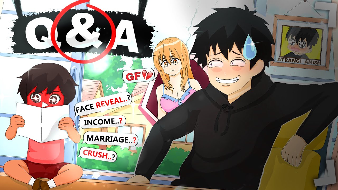 1st Q&A VIDEO 😍 FACE REVEAL, GF,  AGE | Ft. @RGBucketList