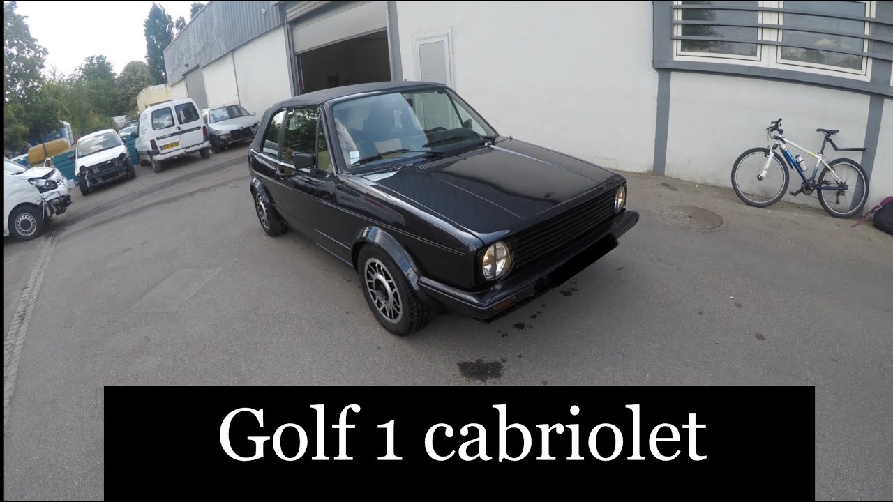 Restauration N°1 :  Golf 1 édition Karmann