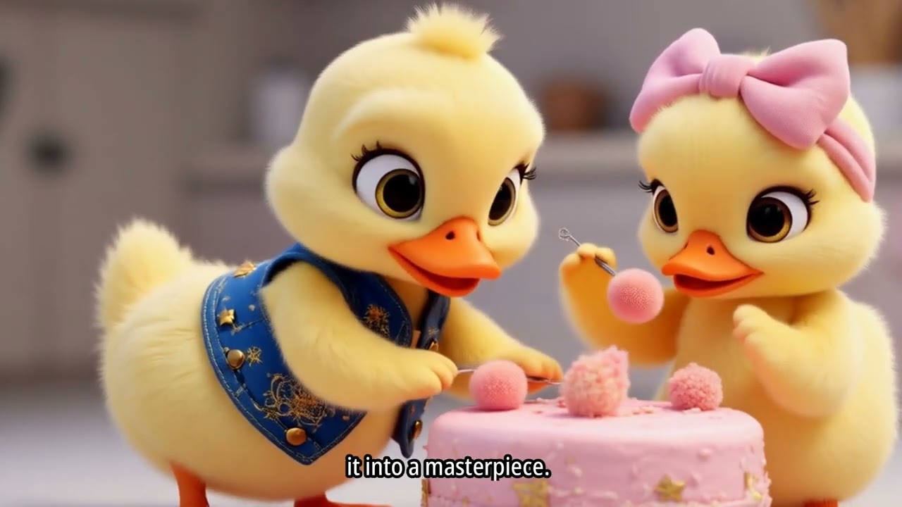 Puddle and Peep's Cake Parade #CakeParade #Ducklings #Friendship