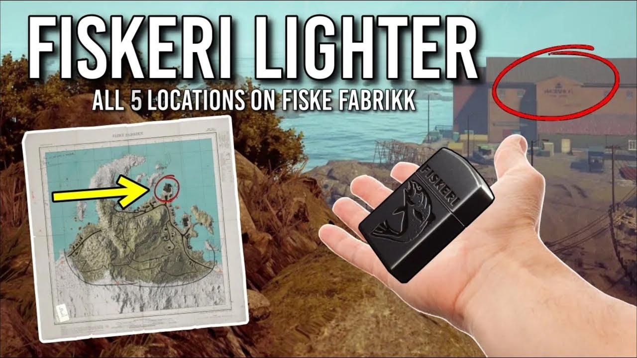 All Fiskeri Lighter Locations - Vigor
