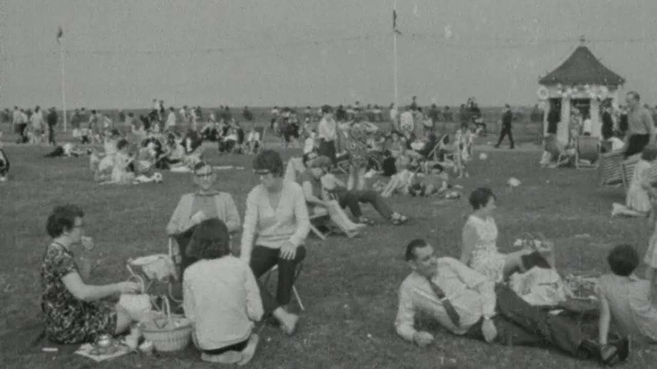 Tourism in Bray, Co. Wicklow, Ireland 1968